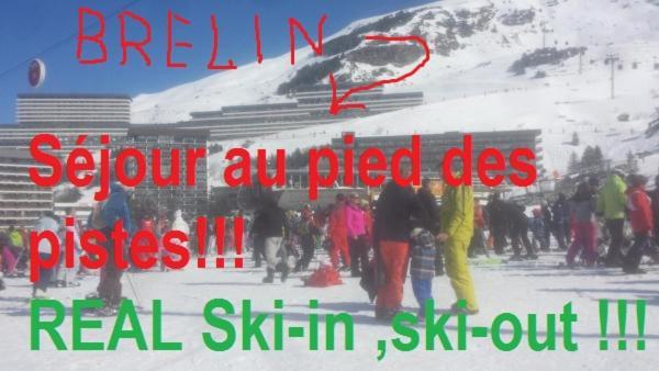 Studio Les Menuires Brelin 圣马丁德贝尔维尔 外观 照片